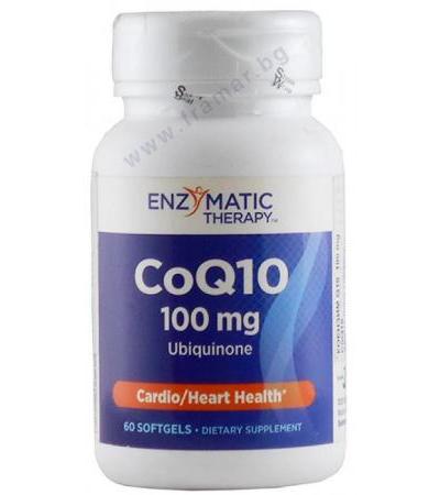 КОЕНЗИМ Q10 софтгел капсули 100 мг * 60 ЕНЗИМАТИК ТЕРАПИ